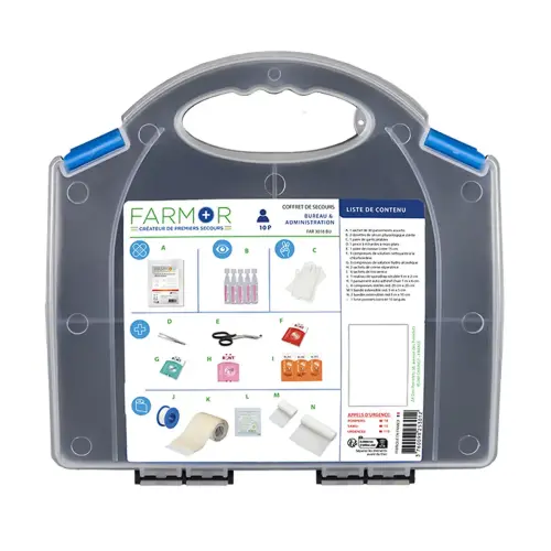 Coffret de secours Bureau et Administration photo du produit