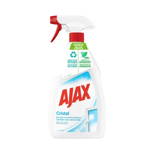 Nettoyant vitres cristal &ndash; Spray 750 ml &ndash; Ajax photo du produit