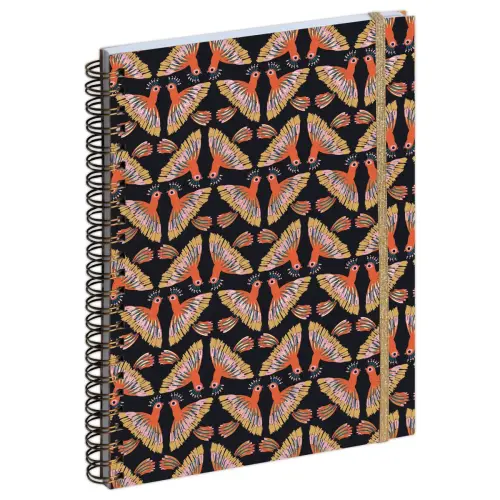 Agenda semainier Exacompta Color Design - 15 x 21 cm - Oiseaux photo du produit