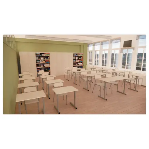 4 Chaises TREVISE 4 pieds Taille T6 hêtre photo du produit