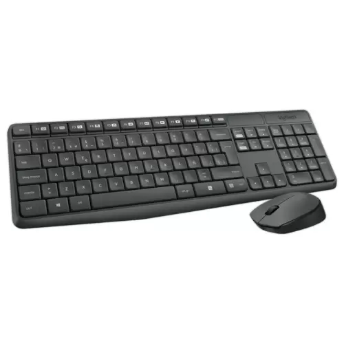 Ensemble clavier et souris sans fil MK235 - Anti-éclaboussures - LOGITECH photo du produit