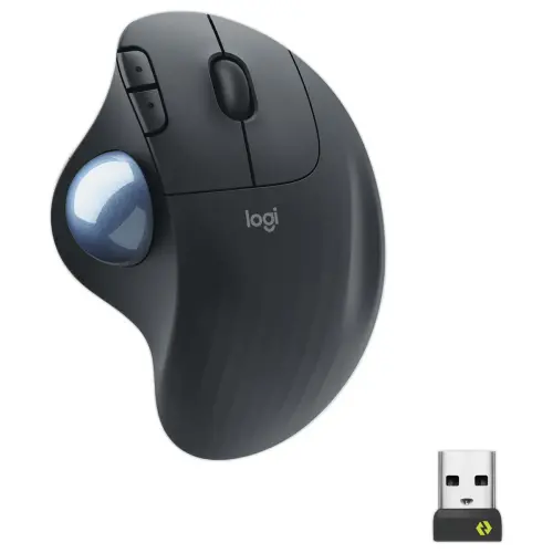 Souris ergonomique sans fil avec trackball M575 photo du produit