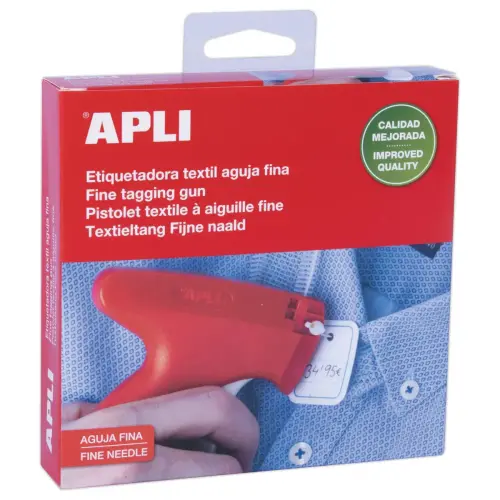 Pistolet &agrave; &eacute;tiquettes textile fin photo du produit