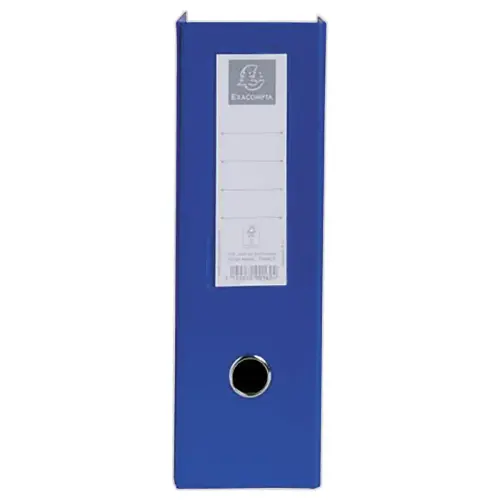 Porte-revues pliable - polypropylène-Dos 10 cm - bleu - EXACOMPTA photo du produit