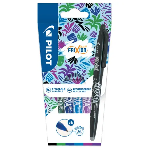 6 FriXion Ball tons froids - Pilot photo du produit