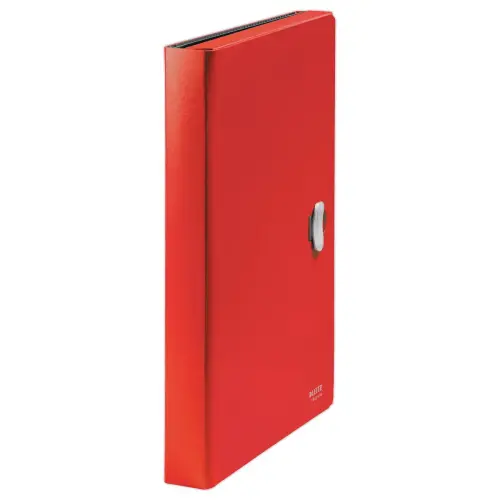 Trieur extensible en PP recyclé - 6 compartiments - Rouge - LEITZ photo du produit