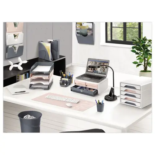 Module 3 tiroirs MOOV'UP - Rose - CEP photo du produit