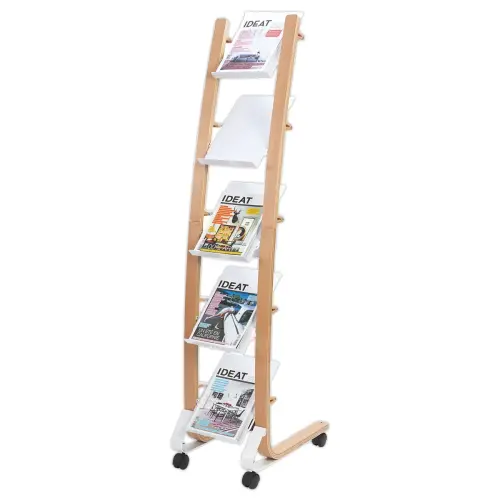 Présentoir de sol mobile 5 compartiments photo du produit