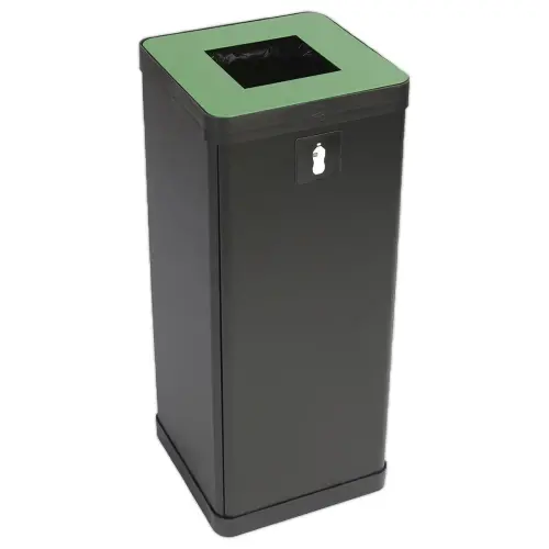 Poubelle de tri vert photo du produit