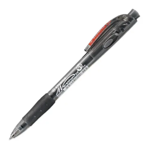 Stylo-bille marathon - Rechargeable - Noir - STABILO photo du produit