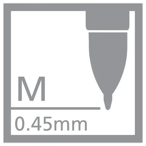 Stylo-bille marathon - Rechargeable - Noir - STABILO photo du produit