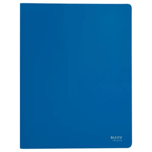 Protège-documents - A4 en PP recyclé - 40 pochettes - Bleu - LEITZ photo du produit