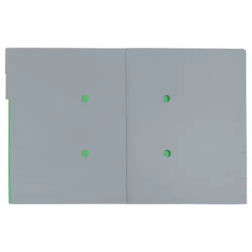 Trieur avec élastiques - 6 touches- 100% recyclé - vert - Leitz photo du produit