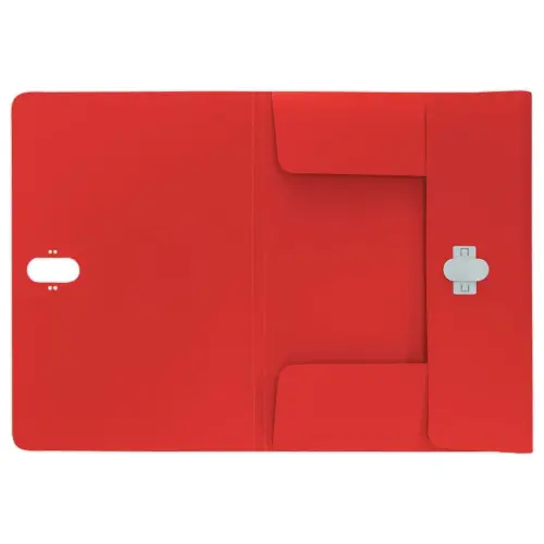 Chemise 3 rabats - A4 - PP recyclé - Rouge - LEITZ photo du produit