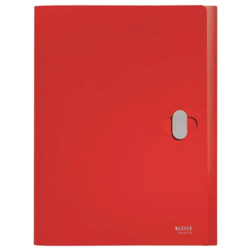 Boîte de classement recyclé - rouge - LEITZ photo du produit