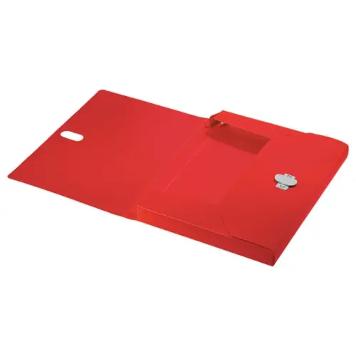 Boîte de classement recyclé - rouge - LEITZ photo du produit