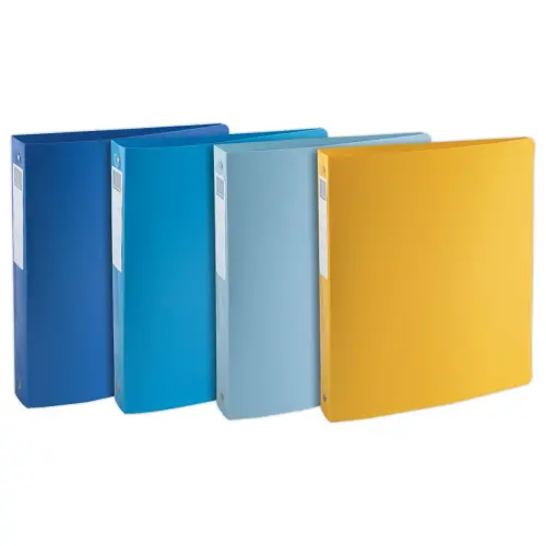 4 Classeur 4 anneaux 3 cm PP recyclé BeeBlue - Assortis photo du produit