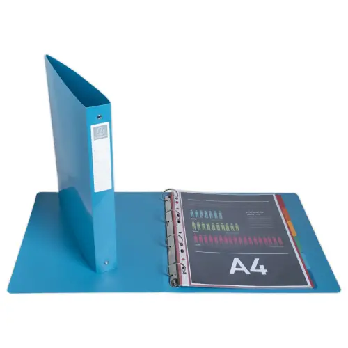 4 Classeur 4 anneaux 3 cm PP recyclé BeeBlue - Assortis photo du produit