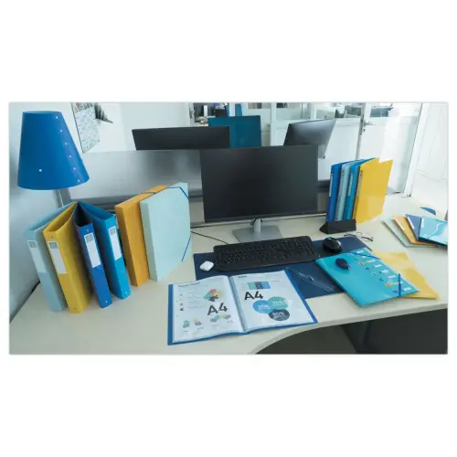 4 Classeur 4 anneaux 3 cm PP recyclé BeeBlue - Assortis photo du produit