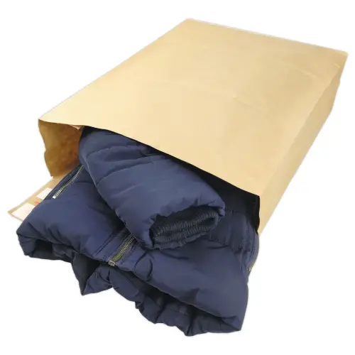 200 pochettes r&eacute;utilisables kraft 350x450x120 100g photo du produit