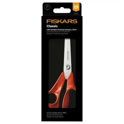 Ciseaux Fiskars Classic Universels gauchers 21cm photo du produit