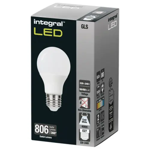 Ampoule LED GLS E27 8,8W 806LM 4000K Opale photo du produit