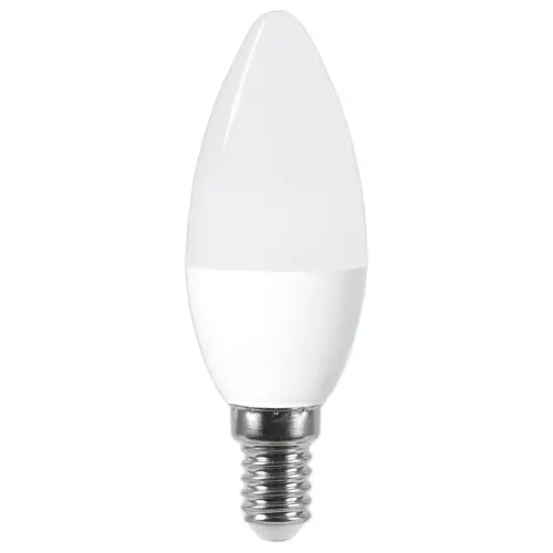 Ampoule LED flamme E14 4,9W 470LM 4000K opale photo du produit