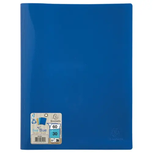 Protège-documents PP recyclé semi-rigide - 30 poches - EXACOMPTA photo du produit