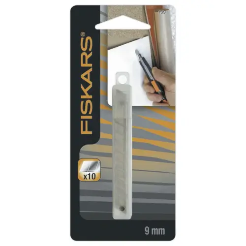 10 Lames de cutter Fiskars 9 mm photo du produit