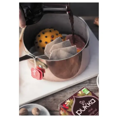 20 Sachets de thé noir Pukka Chaï original bio photo du produit