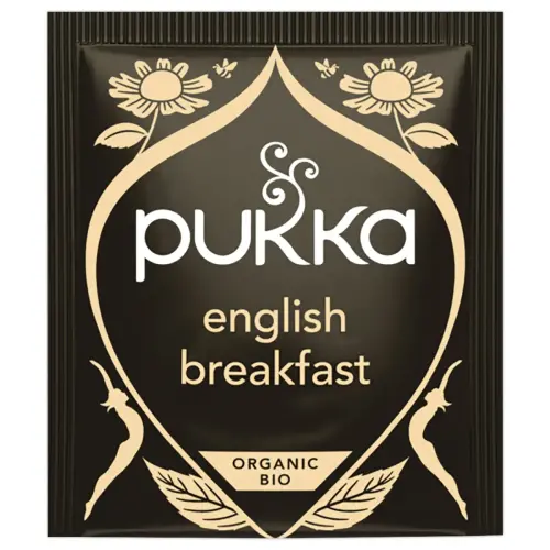 20 Sachets de thé noir Pukka elegant English breakfast bio photo du produit