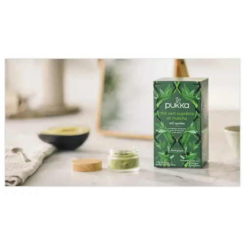 20 Sachets de thé vert - Matcha - Pukka photo du produit