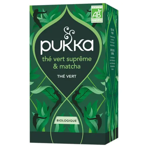 20 Sachets de thé vert - Matcha - Pukka photo du produit
