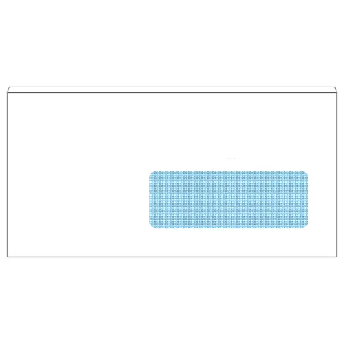 500 Enveloppes blanches 114x229 fen 40x11080 gr autocollantes Fiducial photo du produit