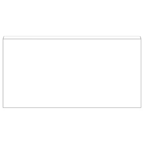 500 Enveloppes blanches 114x229  80 gr silicon&eacute;e Fiducial photo du produit