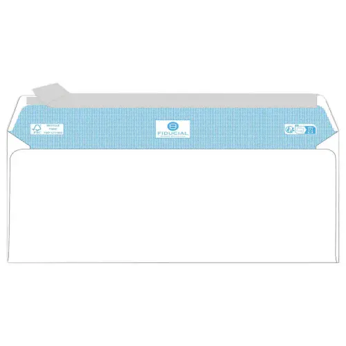 500 Enveloppes blanches 110x220 80 g - FIDUCIAL photo du produit