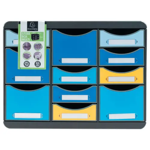 Store Box Multi Bee Blue Couleurs Assorties photo du produit