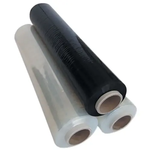 6 Rouleaux de film étirable manuel 17µ - 450 mm x 270 m blanc photo du produit
