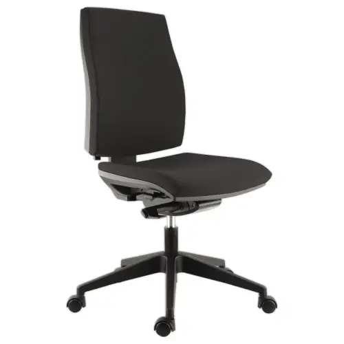 Siège LILLE Synchrone noir monté photo du produit