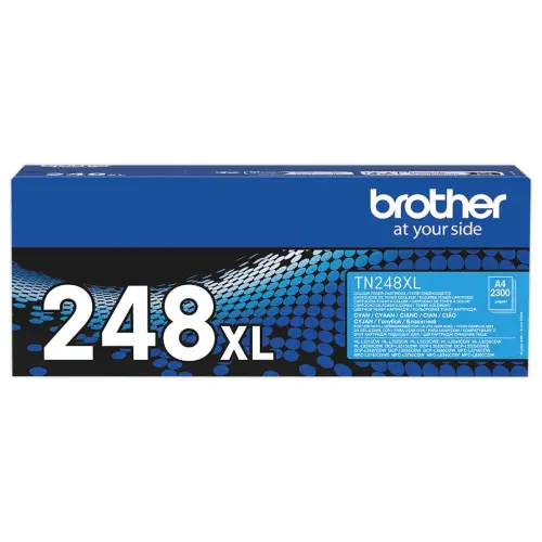 Cartouche cyan laser haute capacité Brother TN248XL photo du produit