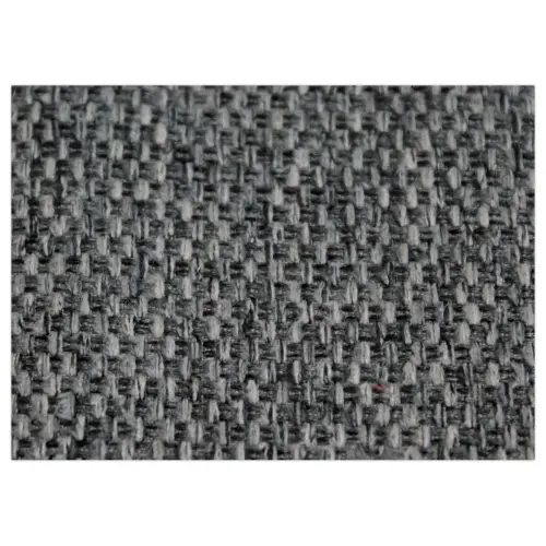 2 Fauteuils Tissu gris 4 pieds bois vernis montés photo du produit