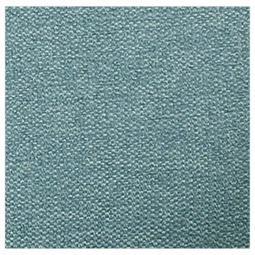 2 Fauteuils Tissu bleu clair piétement àroulettes montés photo du produit