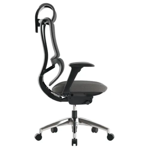 Siège GOST synchrone tétiere accot soutien lombaire noir résille photo du produit