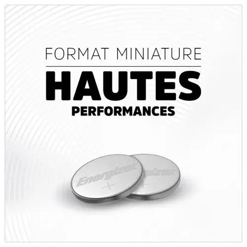 12 Piles bouton 2025 - Lithium - Energizer photo du produit