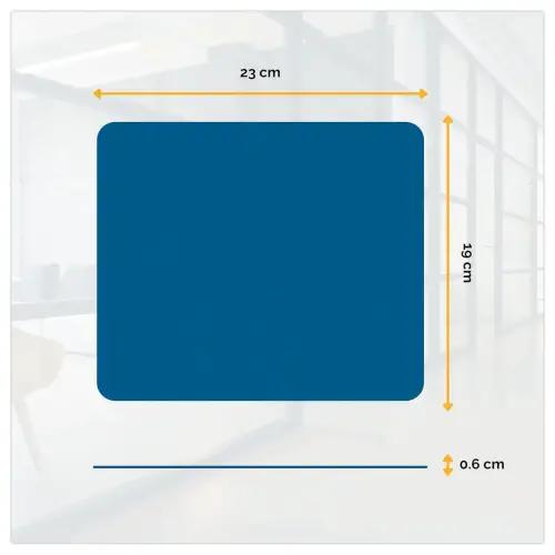 Tapis de souris standard - Bleu photo du produit