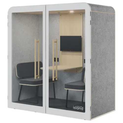 Cabine acoustique pour 2 personnes photo du produit