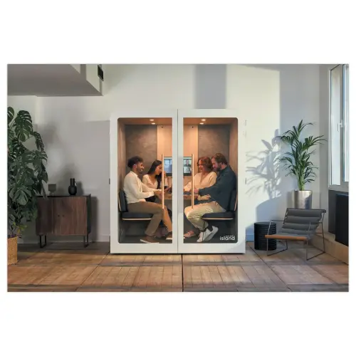 Cabine acoustique pour 4 personnes photo du produit
