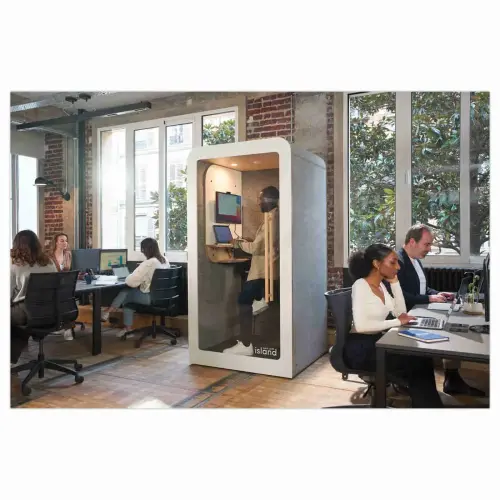 Pack visio pour cabine acoustique 1 personne photo du produit