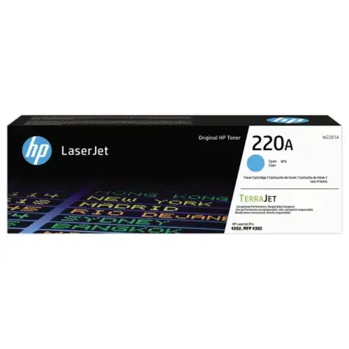 Toner 220A TERRAJET - Cyan - HP photo du produit