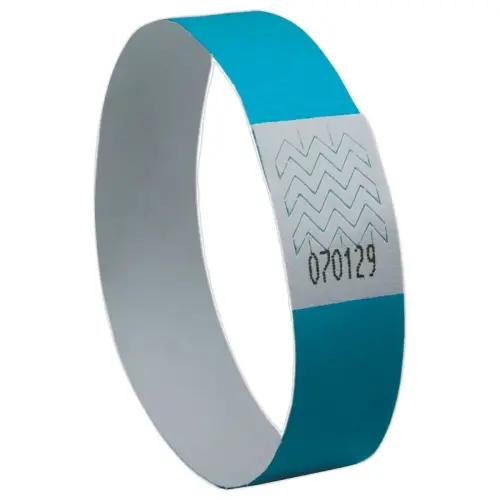 500 Bracelets Tyvek - Bleu - AVERY photo du produit